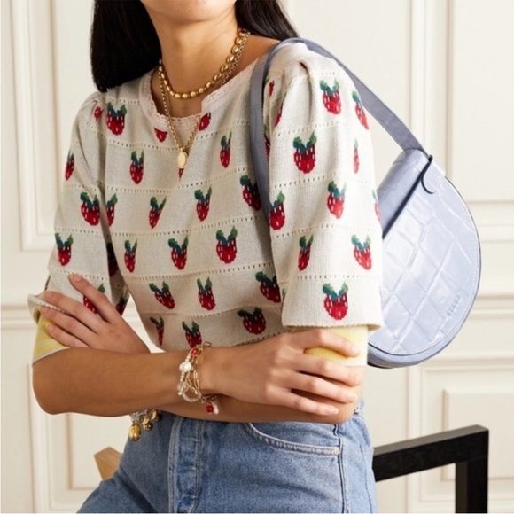 RARE Famous Isha Top Strawberry Revolve - Picture 7 of 11